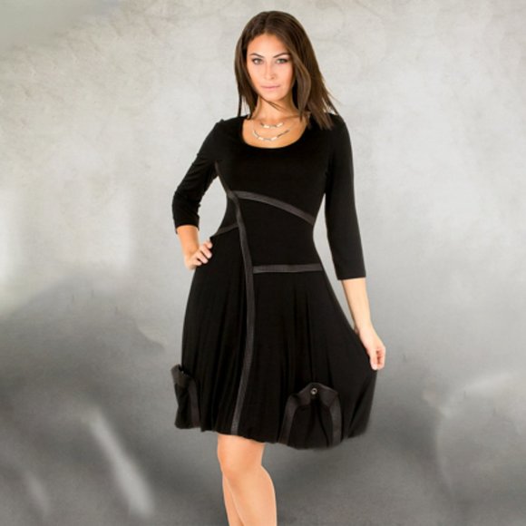 Dzhavael Couture Dresses & Skirts - Dzhavael Couture: Black Dress